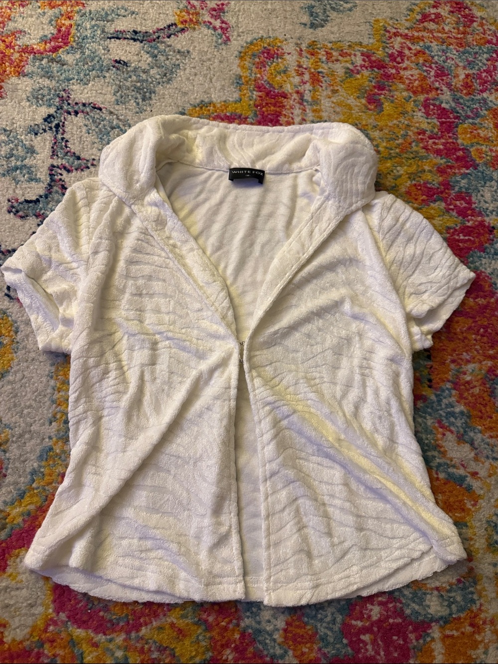 White Fox Boutique So Tempted Terry Top